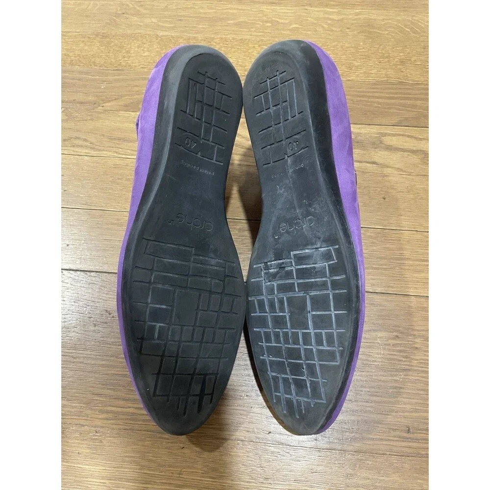 Arche purple suede